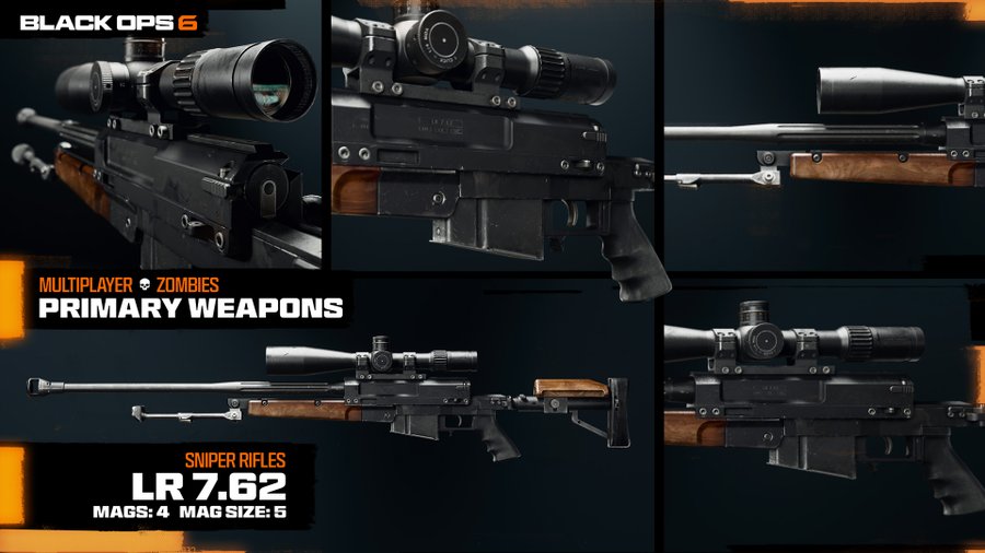 Call of Duty Black Ops 6: LR 7.62 Sniper Rifle