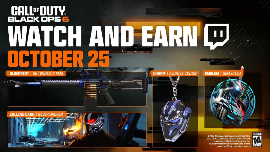 Twitch Drops For Launch Week #BlackOps6