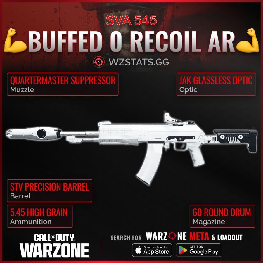 BUFFED ZERO RECOIL AR  #Warzone! - WHOTTON TRADING