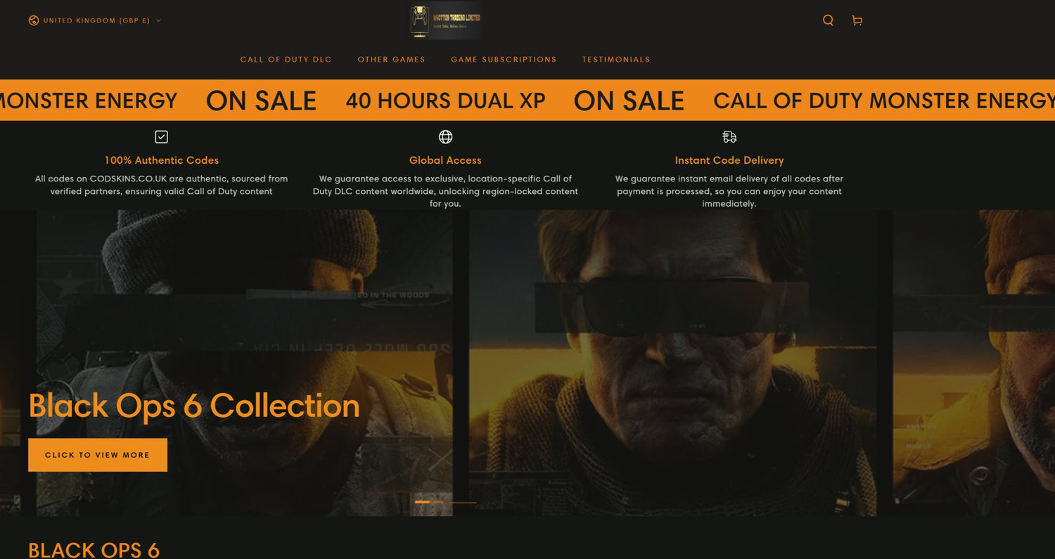 Unlock Exclusive DLC Content: Bringing Call of Duty Rewards to You - WHOTTON TRADING