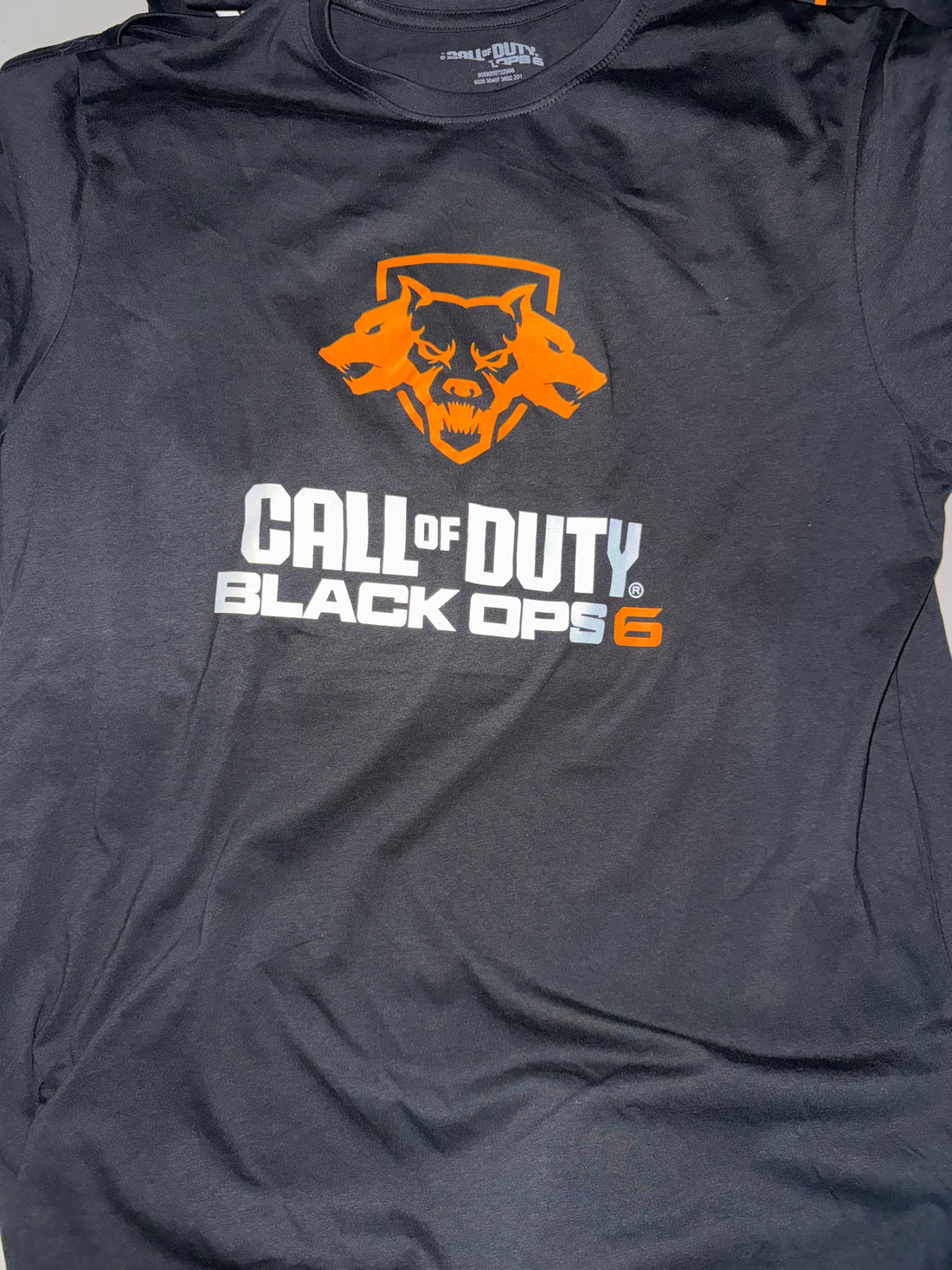 Black Call Of Duty Graphic T-Shirt ( No In-Game Content)