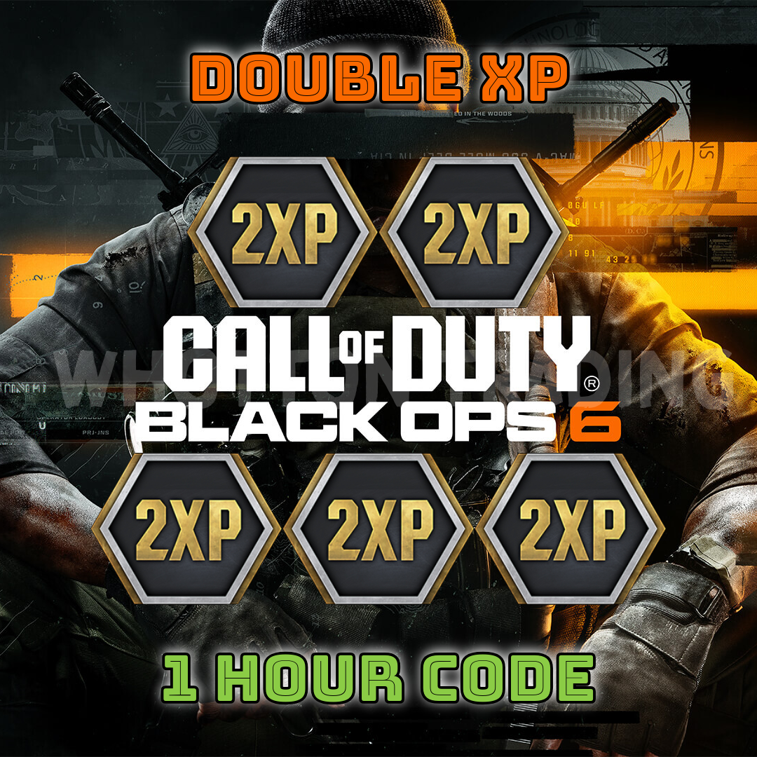 Call of Duty Black Ops 6 1 Hour Double XP Codes