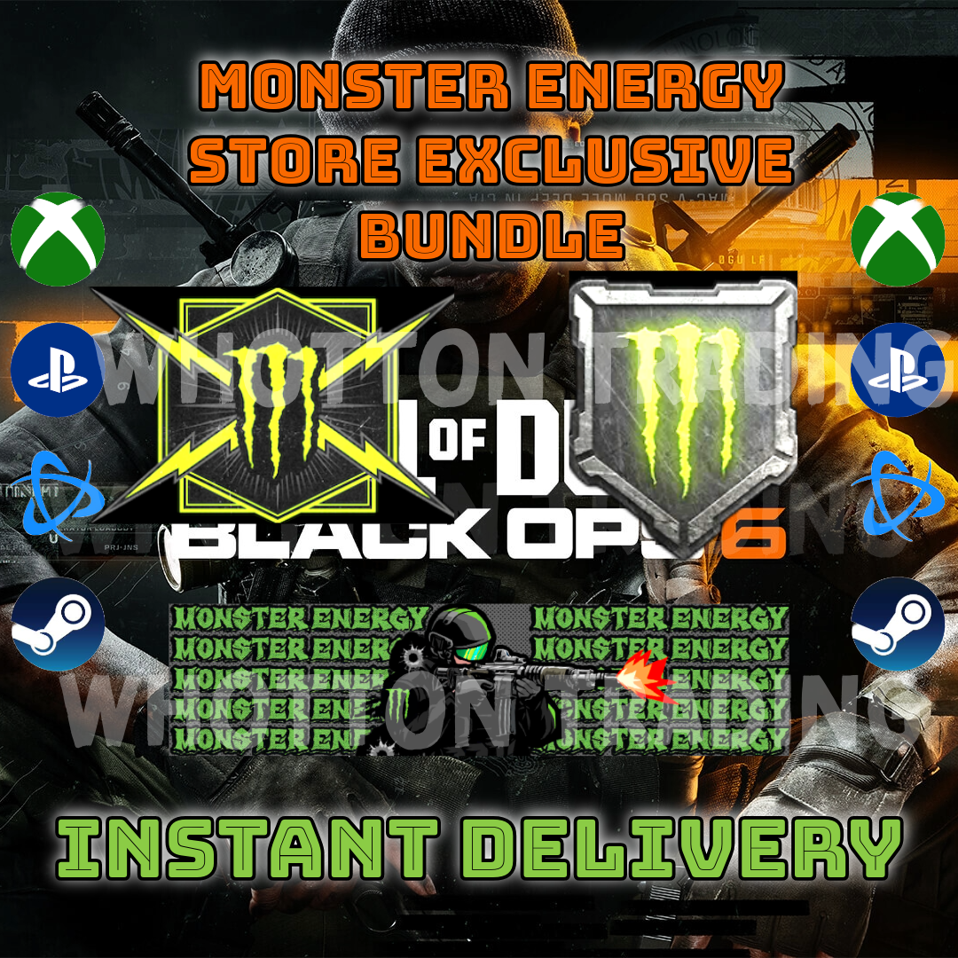 Call of Duty Black Ops 6 | In-Game Monster Energy Store Exclusive