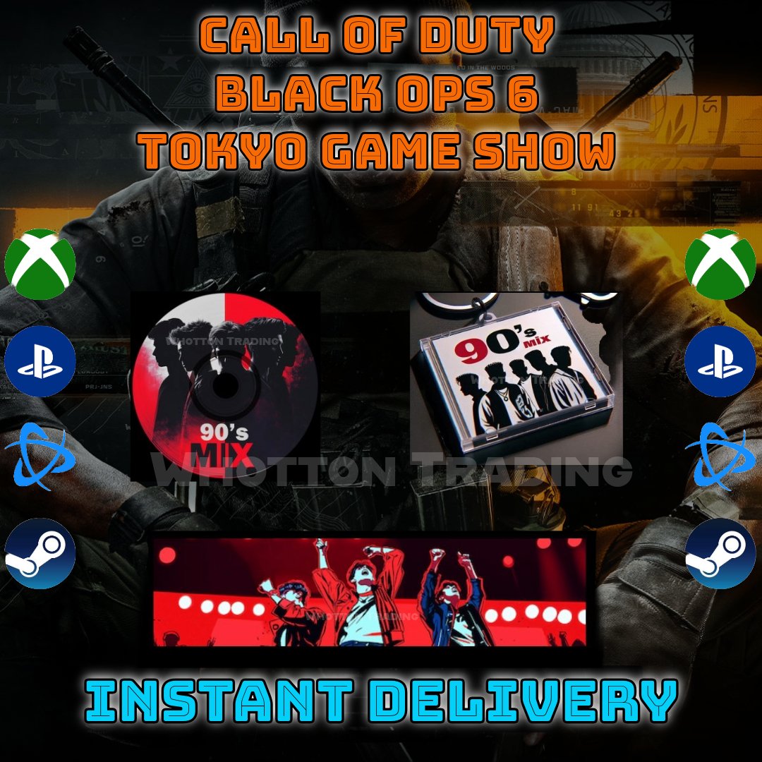 Call of Duty Black Ops 6 | Tokyo Game Show 2024 Rewards Bundle - WHOTTON TRADING