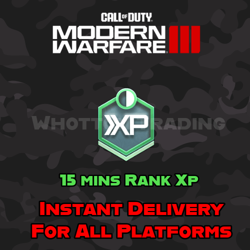 CALL OF DUTY MODERN WARFARE 3 DOUBLE XP RANK 15 mins Total 2xp warzone.