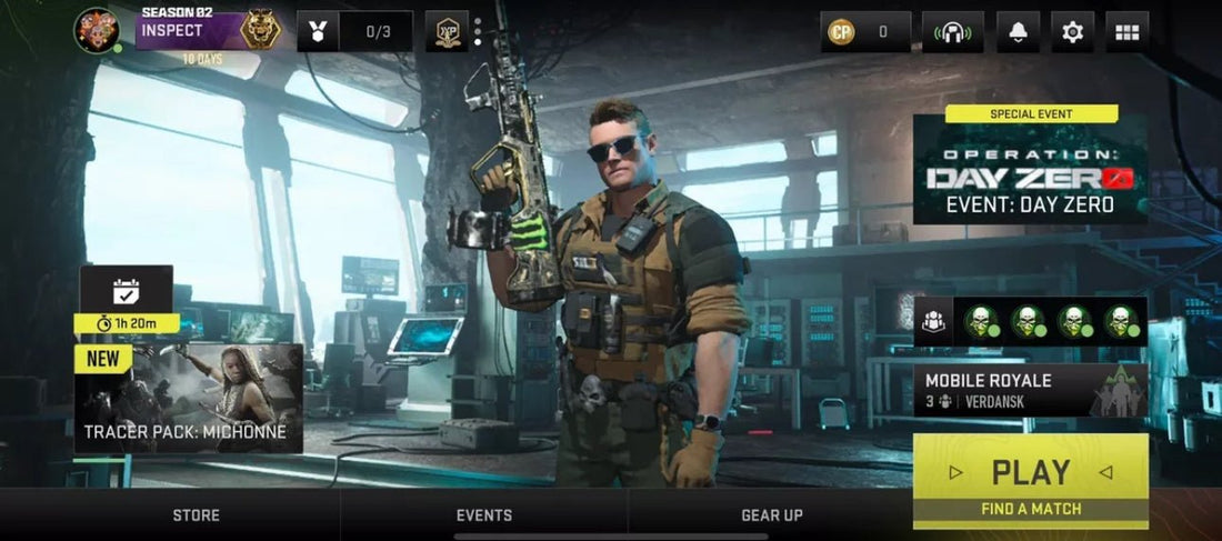 CALL OF DUTY WARZONE MOBILE OPERATOR SKIN &quot;STRYKER&quot;.