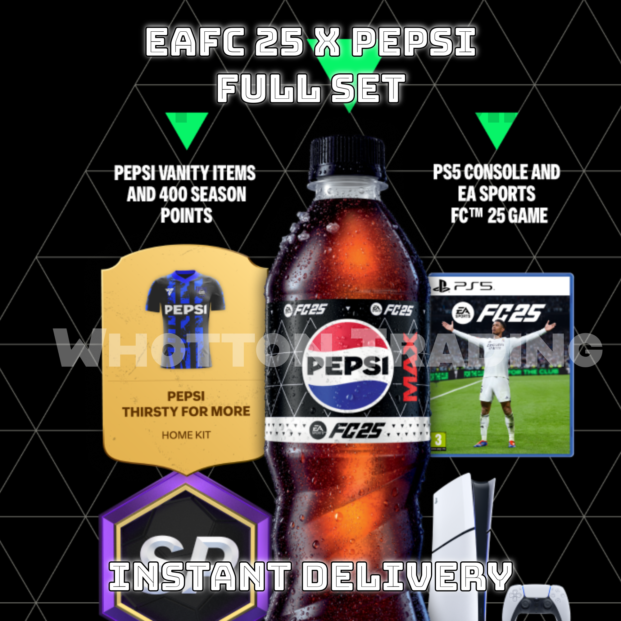 EA Sports 25 x PEPSI Code Ultimate Team - 400 season points + Cosmetic