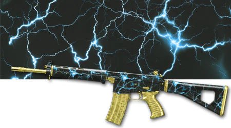 Exclusive Call of Duty Gold Lightning Weapon Camo – Black Ops 6.