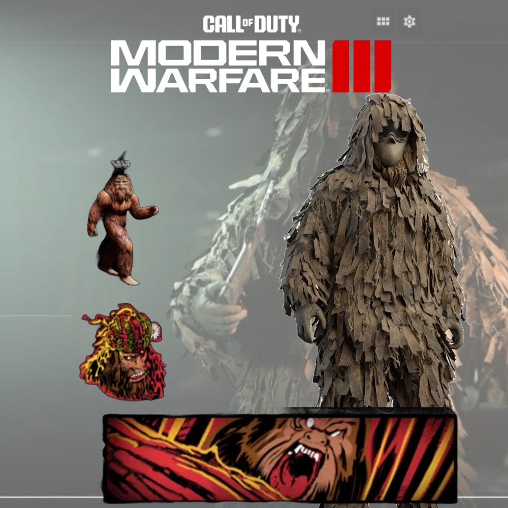 FULL Jack Links Sasquatch Skin Bundle.