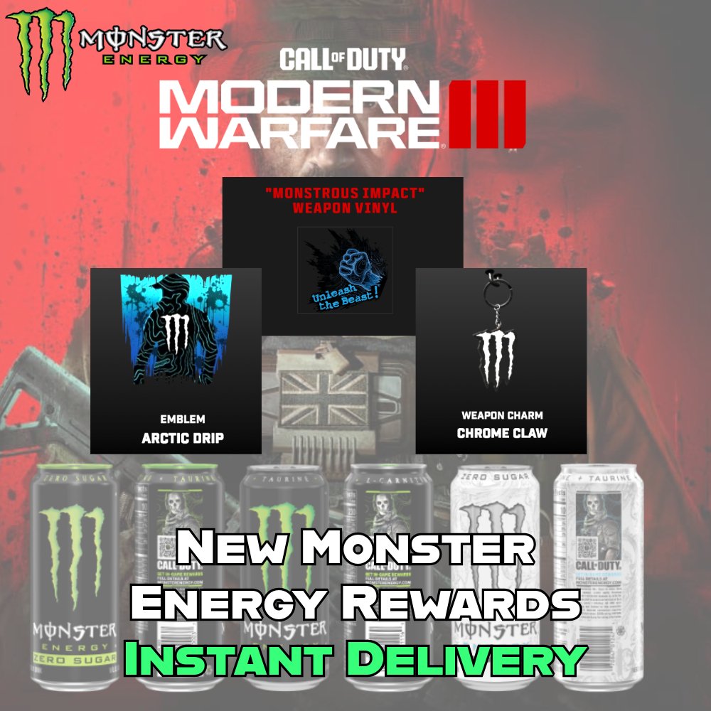 Monster Energy | Call of Duty Modern Warfare 3 | New Rewards Bundle.