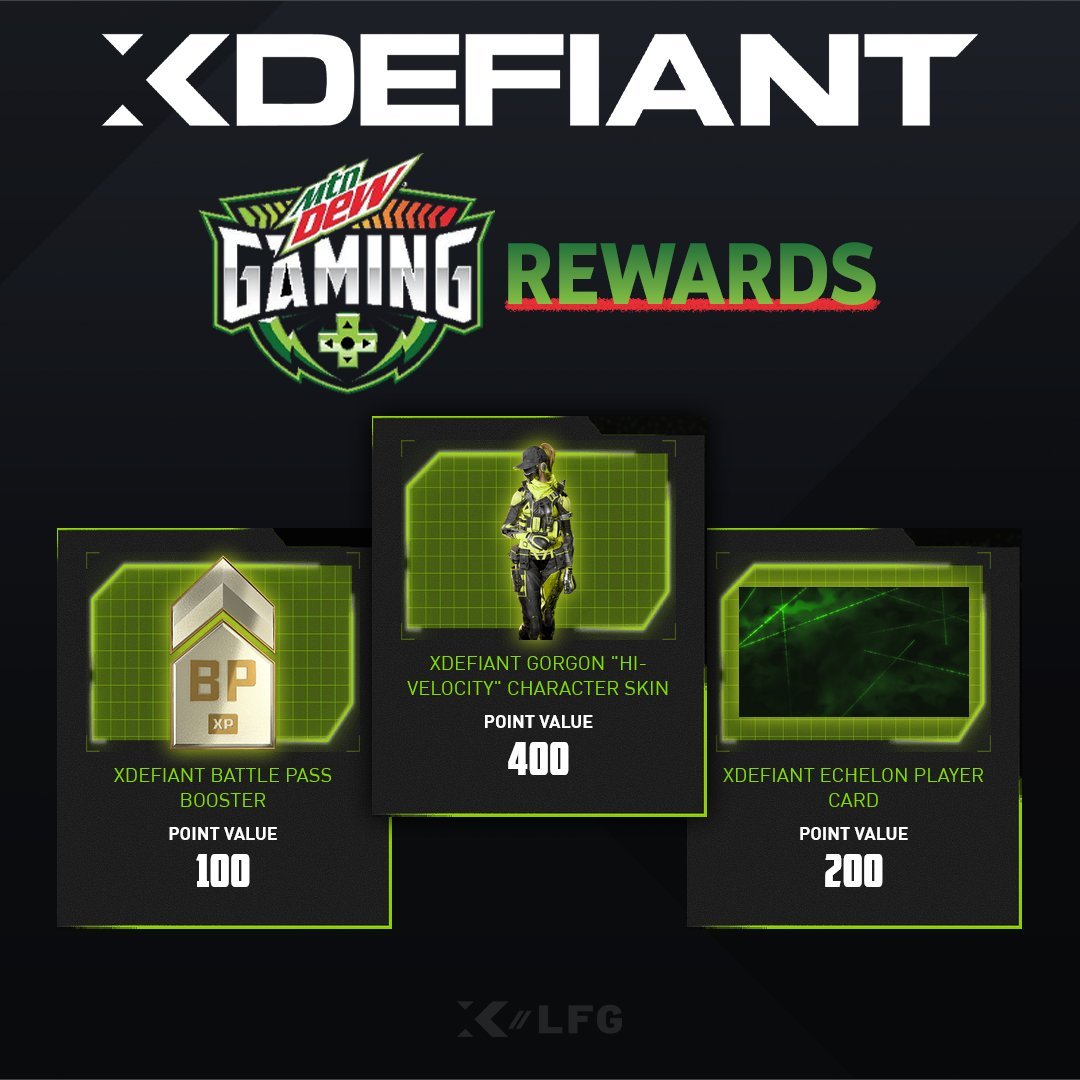 MTN DEW GAMING REWARD 100 POINTS Single Code.