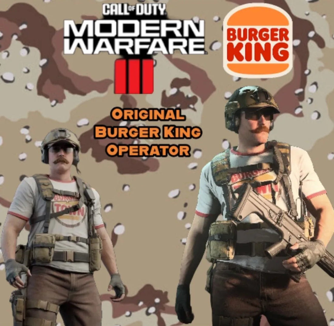 Original MW2 / MW3 Burger Town / King Skin.