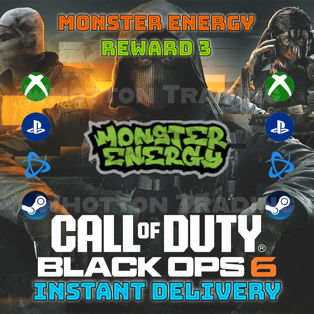 Call of duty: Black Ops 6 | Monster Energy Full Bundle