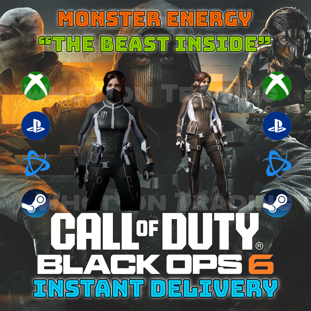 Call of duty: Black Ops 6 | Monster Energy Full Bundle