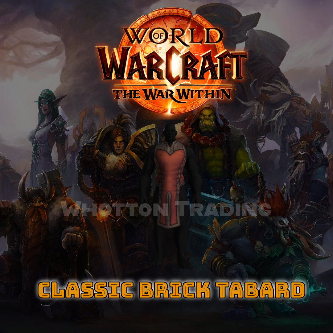 World of Warcraft | Classic Brick Tabard | Walgreens Exclusive