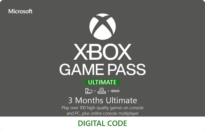 Xbox Gamepass Ultimate 3 month (Stackable).