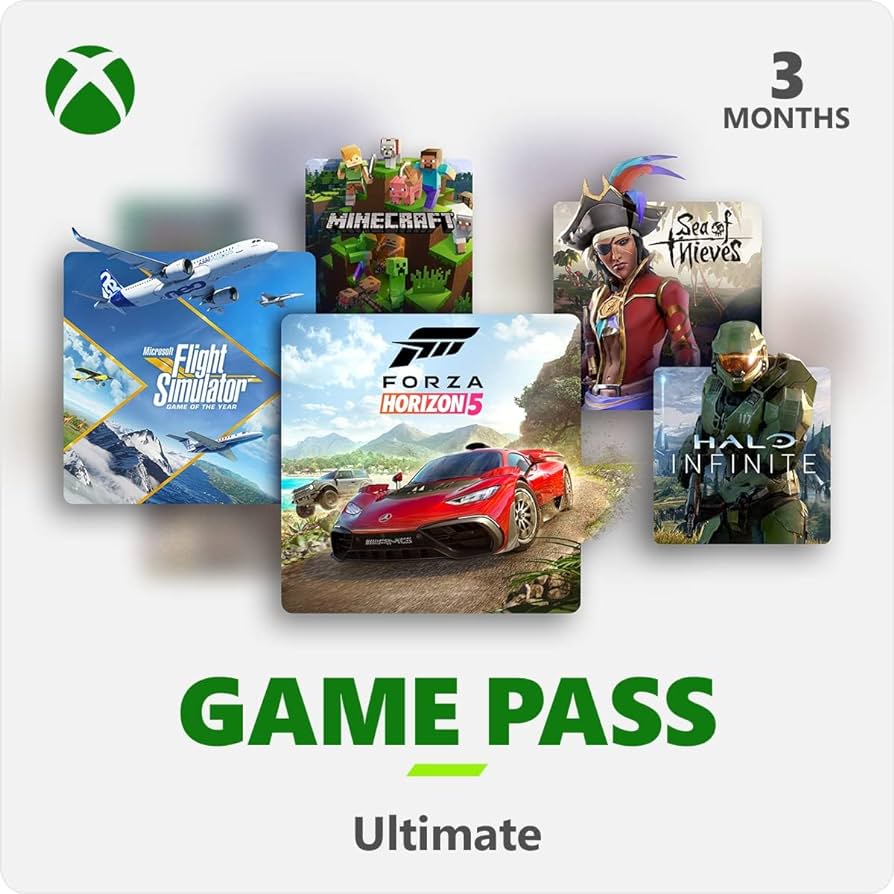 Xbox Gamepass Ultimate 3 month (Stackable).